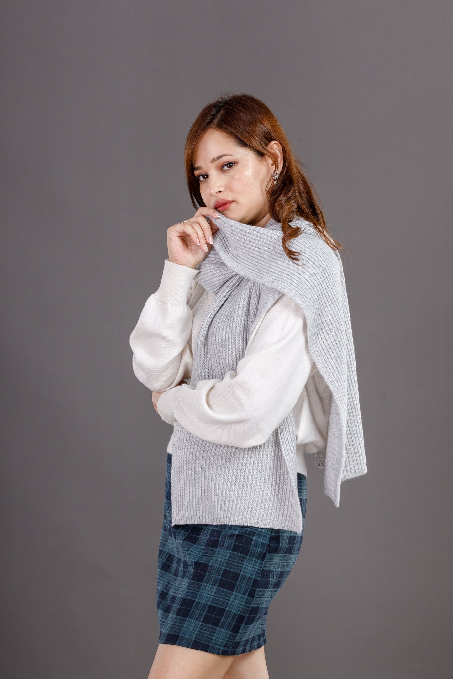 Rib Knit Scarf