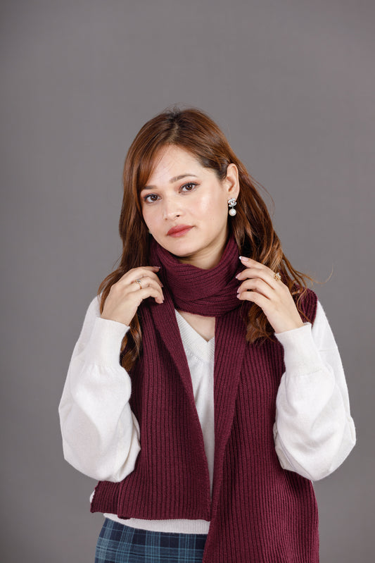 Rib Knit Scarf